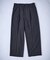 ピンストライプ ワイドストレート イージースラックス / ワイドパンツ