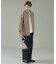 シアーウール オーバーサイズ レギュラーカラーシャツ