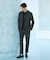 【SMART CLOSET/上下2点セット】接触冷感 カットメッシュ セットアッ