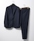 【SMART CLOSET/上下2点セット】接触冷感 カットメッシュ セットアッ