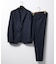 【SMART CLOSET/上下2点セット】接触冷感 カットメッシュ セットアッ