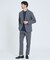 【SMART CLOSET】接触冷感 カットメッシュ スラックス / セットアッ