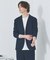 【SMART CLOSET】接触冷感 カットメッシュ ジャケット / セットアッ