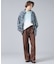 【WEB限定】WRANGLER WRANCHER WIDE/ランチャー フレアー