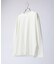 【SMART CLOSET/WEB限定】抗菌防臭 ポンチモックネック 長袖Tシャ