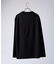 【SMART CLOSET / WEB限定】抗菌防臭 ポンチモックネック 長袖T