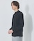 【SMART CLOSET/WEB限定】抗菌防臭 ポンチモックネック 長袖Tシャ