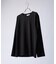【SMART CLOSET】抗菌防臭 ポンチクルーネック 長袖Tシャツ