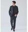 【SMART CLOSET】抗菌防臭 ポンチクルーネック 長袖Tシャツ