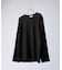 【SMART CLOSET】抗菌防臭 ポンチクルーネック 長袖Tシャツ