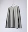 【SMART CLOSET】抗菌防臭 ポンチクルーネック 長袖Tシャツ