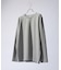【SMART CLOSET】抗菌防臭 ポンチクルーネック 長袖Tシャツ