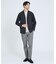 【SMART CLOSET】抗菌防臭 ポンチクルーネック 長袖Tシャツ