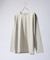 【SMART CLOSET】抗菌防臭 ポンチクルーネック 長袖Tシャツ
