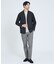 【SMART CLOSET】抗菌防臭 ポンチクルーネック 長袖Tシャツ
