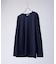 【SMART CLOSET】抗菌防臭 ポンチクルーネック 長袖Tシャツ