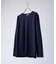 【SMART CLOSET】抗菌防臭 ポンチクルーネック 長袖Tシャツ