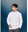 【SMART CLOSET】シルキータッチ モックネック 長袖Tシャツ