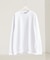 【SMART CLOSET】シルキータッチ モックネック 長袖Tシャツ