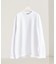 【SMART CLOSET】シルキータッチ モックネック 長袖Tシャツ