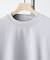 【SMART CLOSET】シルキータッチ モックネック 長袖Tシャツ
