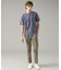 シュリンク天竺 クルーネック半袖Tシャツ