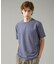 シュリンク天竺 クルーネック半袖Tシャツ