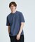 シュリンク天竺 クルーネック半袖Tシャツ