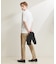 【SMART CLOSET/WEB限定】シルキータッチ モックネック 半袖Tシャ