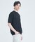 【SMART CLOSET/WEB限定】シルキータッチ モックネック 半袖Tシャ