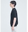 【SMART CLOSET/WEB限定】シルキータッチ モックネック 半袖Tシャ