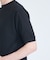 【SMART CLOSET/WEB限定】シルキータッチ モックネック 半袖Tシャ