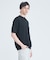 【SMART CLOSET/WEB限定】シルキータッチ モックネック 半袖Tシャ