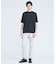 【SMART CLOSET/WEB限定】シルキータッチ モックネック 半袖Tシャ