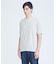 【SMART CLOSET/WEB限定】シルキータッチ モックネック 半袖Tシャ