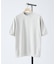 【SMART CLOSET/WEB限定】シルキータッチ モックネック 半袖Tシャ