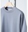 【SMART CLOSET/WEB限定】シルキータッチ モックネック 半袖Tシャ