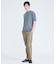 【SMART CLOSET/WEB限定】シルキータッチ モックネック 半袖Tシャ