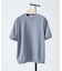【SMART CLOSET/WEB限定】シルキータッチ モックネック 半袖Tシャ