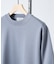 【SMART CLOSET/WEB限定】シルキータッチ モックネック 半袖Tシャ