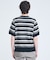 ブークレー マルチボーダー ニットTシャツ