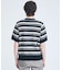 ブークレー マルチボーダー ニットTシャツ
