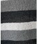 ブークレー マルチボーダー ニットTシャツ