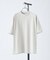 【凹凸編み】リンクス ブロック 半袖Tシャツ