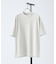 【凹凸編み】リンクス ブロック 半袖Tシャツ