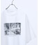 PARIS BACK ALLEY フォトプリント 半袖Tシャツ / オーバーサイ