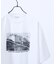 PARIS BACK ALLEY フォトプリント 半袖Tシャツ / オーバーサイ