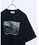 PARIS BACK ALLEY フォトプリント 半袖Tシャツ / オーバーサイ
