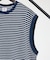 【JEMORGAN/ジェーイーモーガン】ワッフルボーダーベスト/ユニセックス/J