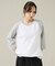 【JEMORGAN /ジェーイーモーガン 】ワッフルラグランスリーブ７分袖Tシャ